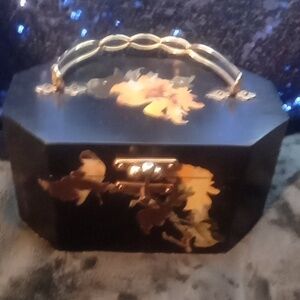 Beautiful small Chinese wood purse